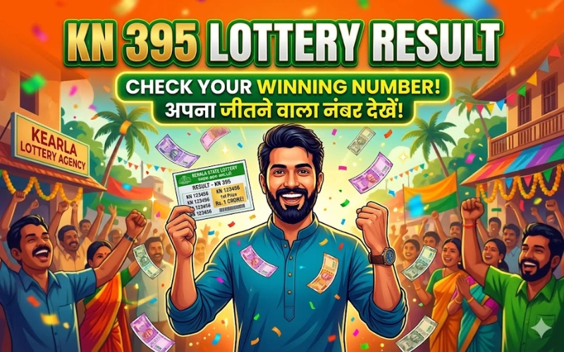 kn 395 lottery result at Kerala Today Lottery featured image
